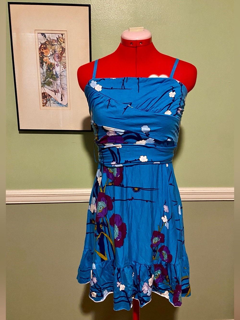 Y2K Free People Boho Floral Dress